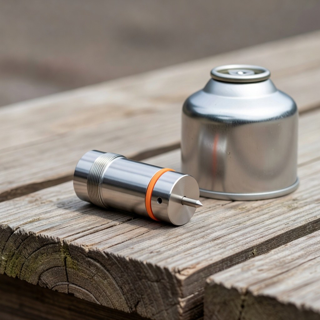 Jetboil CrunchIt fuel canister recycling tool
