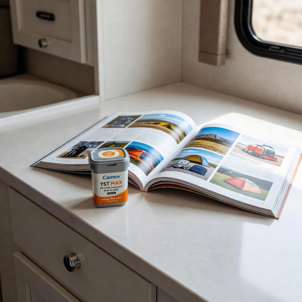 Camco TST MAX RV Toilet Treatment Drop-INs — Citrus Scent, 30-Pack
