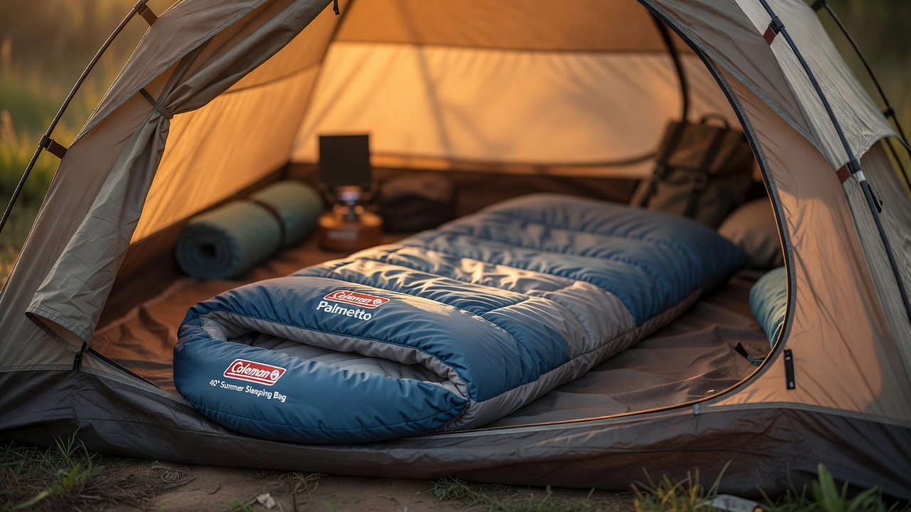 Coleman Palmetto 40 Degree Cool-Weather Sleeping Bag