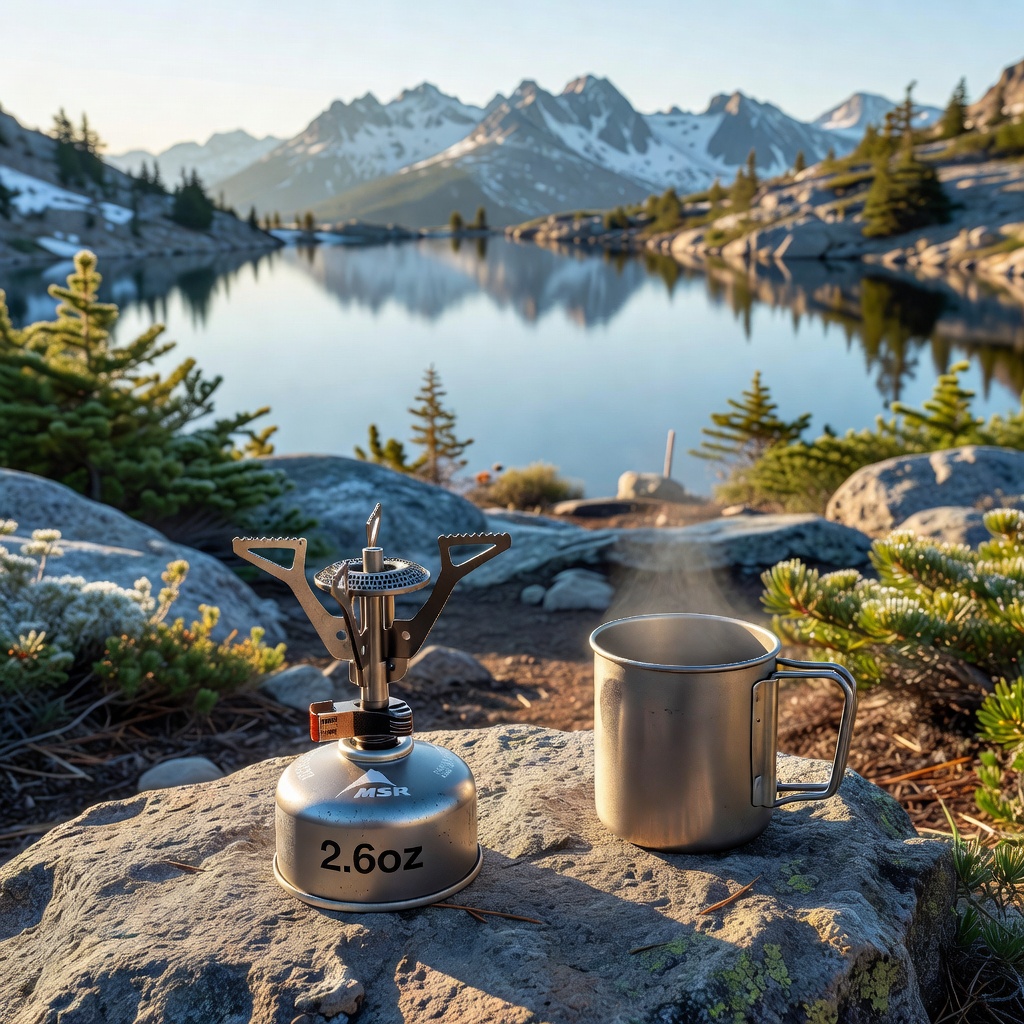 MSR PocketRocket 2 Ultralight Backpacking and Camping Stove