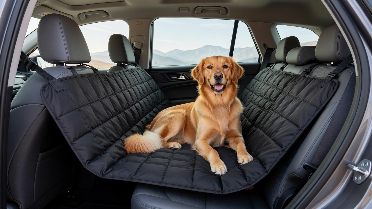 Meadowlark Dog Car Seat Cover