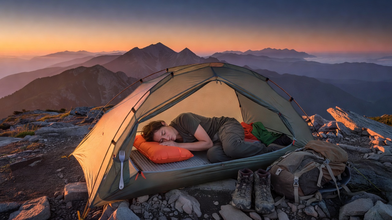 TREKOLOGY Ultralight Inflatable Camping Pillow