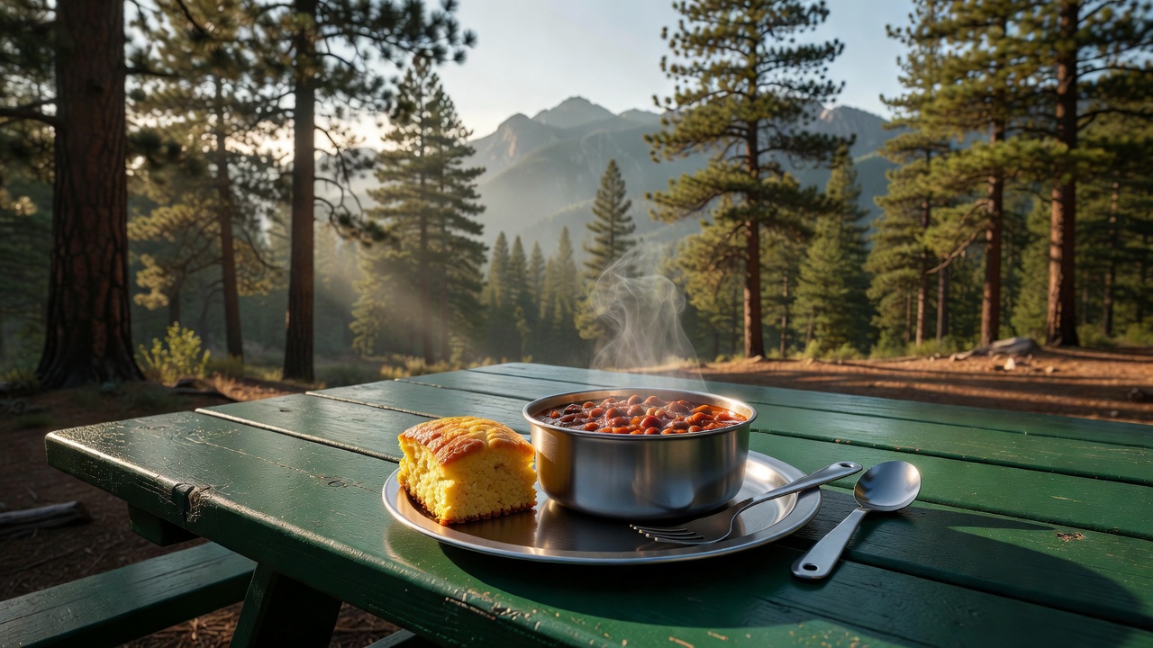 UCO 4-Piece Camping Mess Kit with Bowl, Plate, and 3-in-1 Spork
