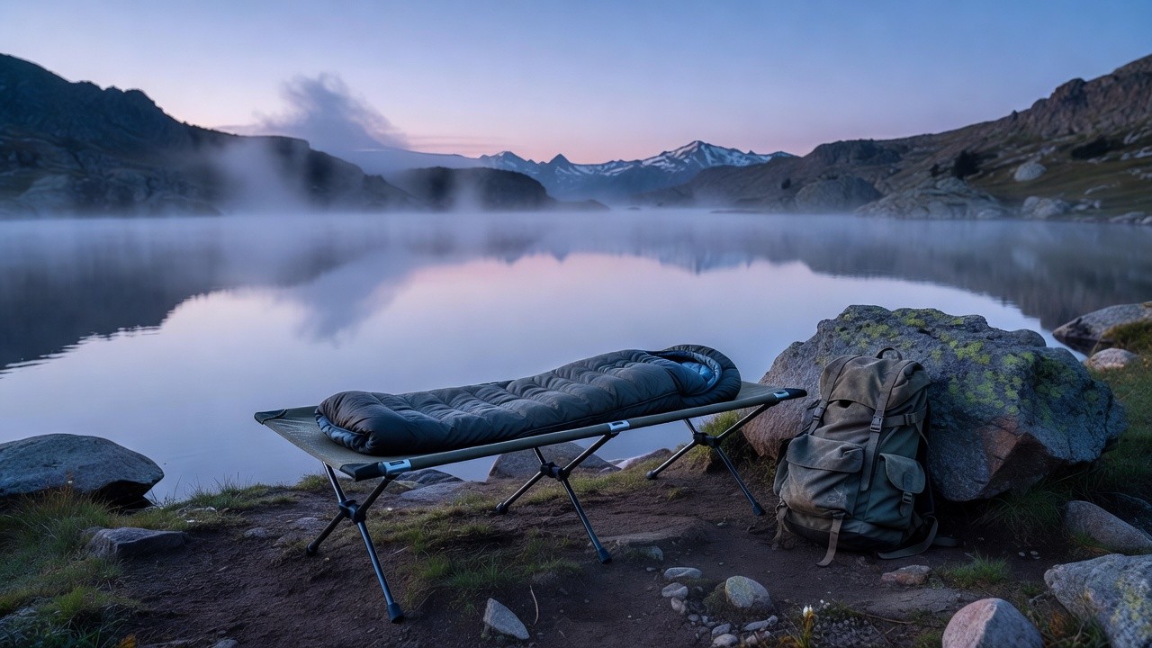 MARCHWAY ultralight folding camping cot