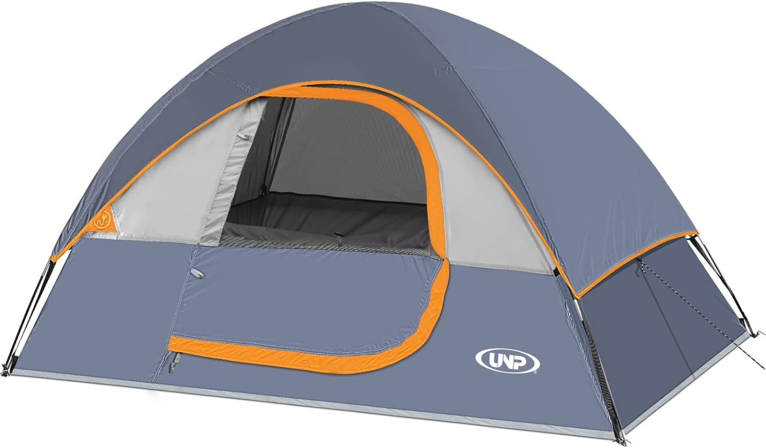 Camping Tent 2-4 Person, Waterproof Windproof Tent with Rainfly Easy Set up-Portable Dome Tents for Camping