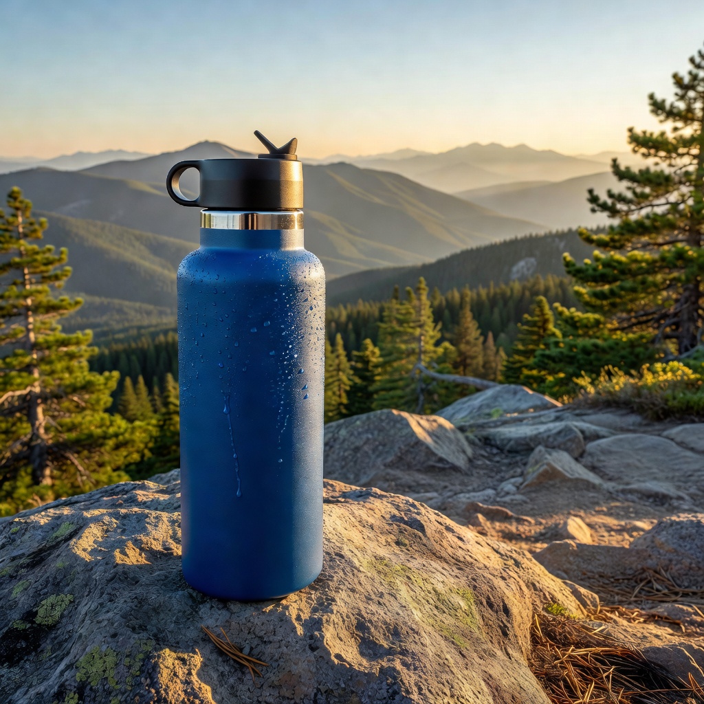 Hydro Flask Wide Mouth 2.0 — 32oz Vacuum Insulated Stainless Steel Water Bottle with Flex Cap