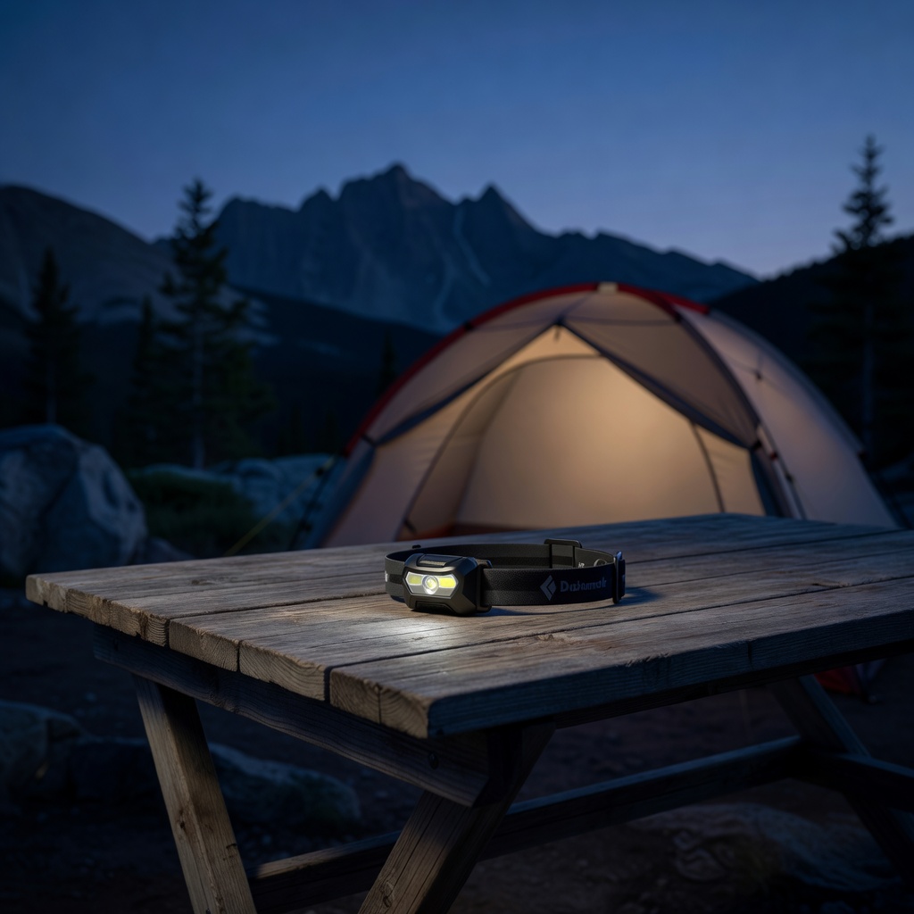 Black Diamond Spot 400 Headlamp — 400 Lumen Waterproof Dual-Fuel Camping Light