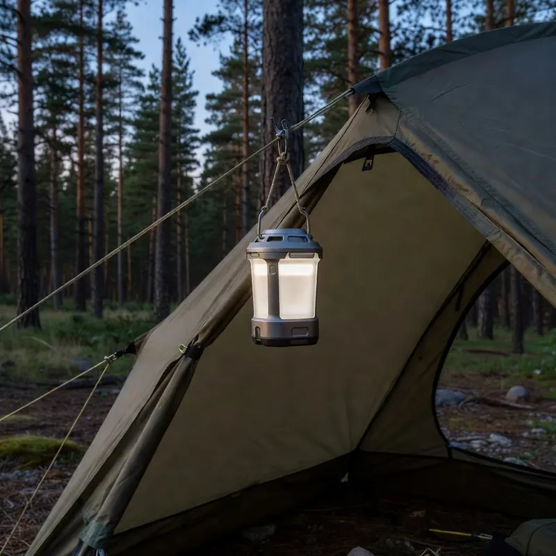 Black Diamond Moji Lantern โ Compact 200 Lumen Dimmable Camping Lantern โ Tent, picnic-table, and camp-kitchen lighting from