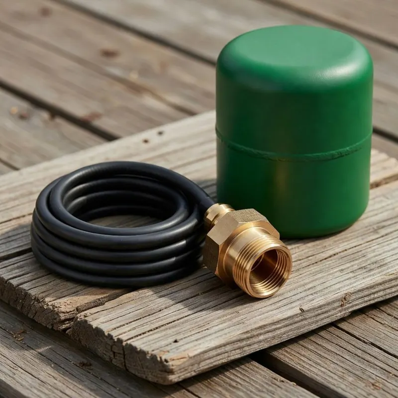Gas One Propane Refill Adapter with 4-Ft Hose (1 lb to 20 lb)