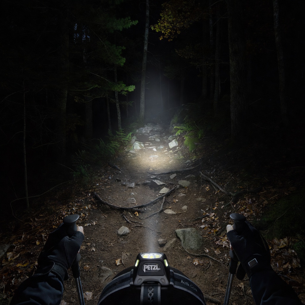 Petzl Actik Core Rechargeable Headlamp (600 Lumens)