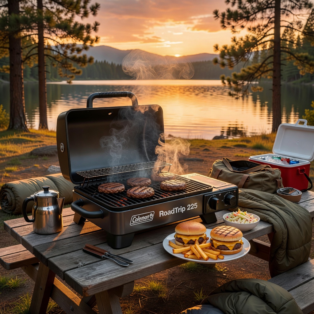 Coleman RoadTrip 225 Portable Tabletop Propane Grill
