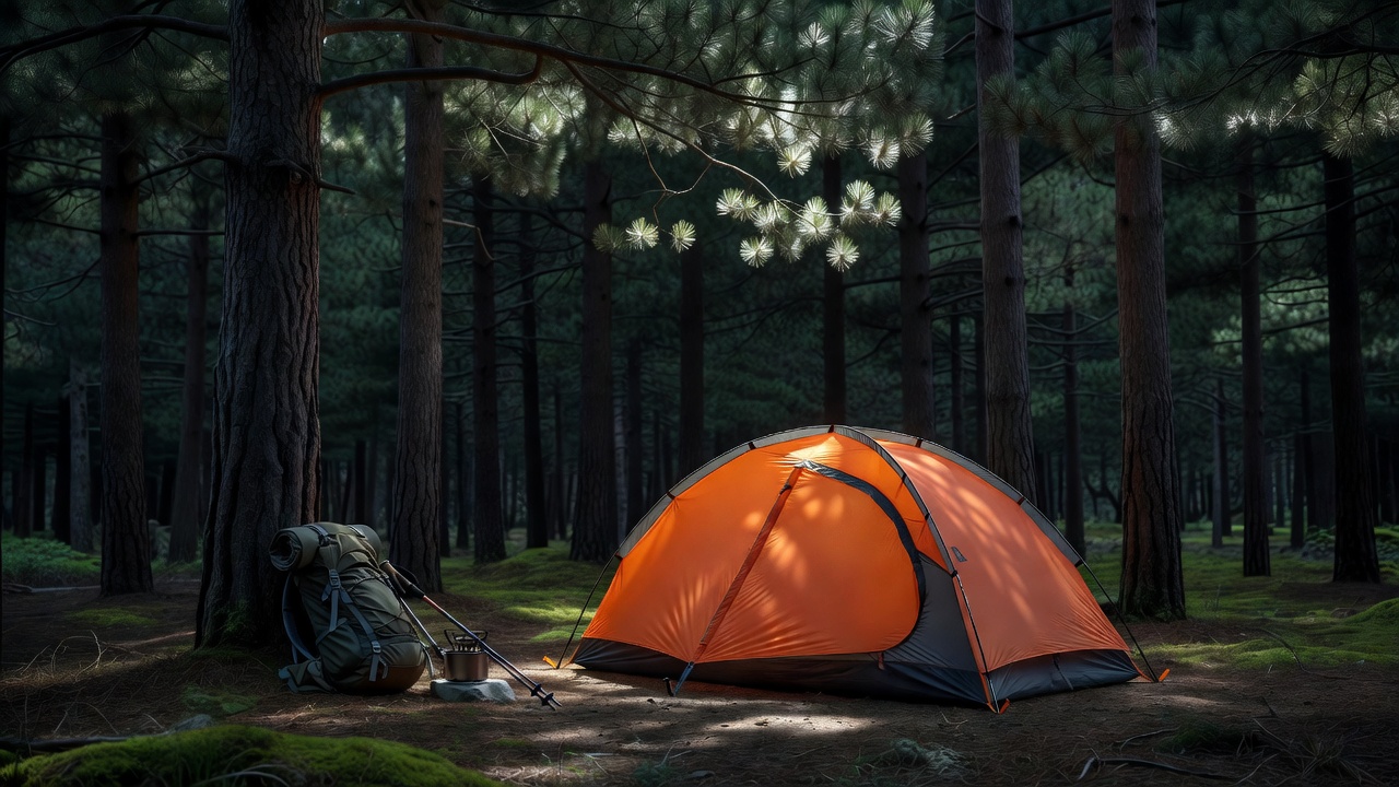 Night Cat Backpacking Tent for One 1 to 2 Persons Lightweight Waterproof