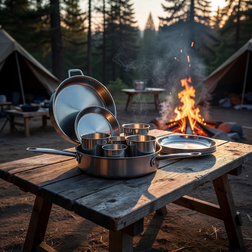 Stanley Adventure 9-Piece Fry Pan Camp Cook Set