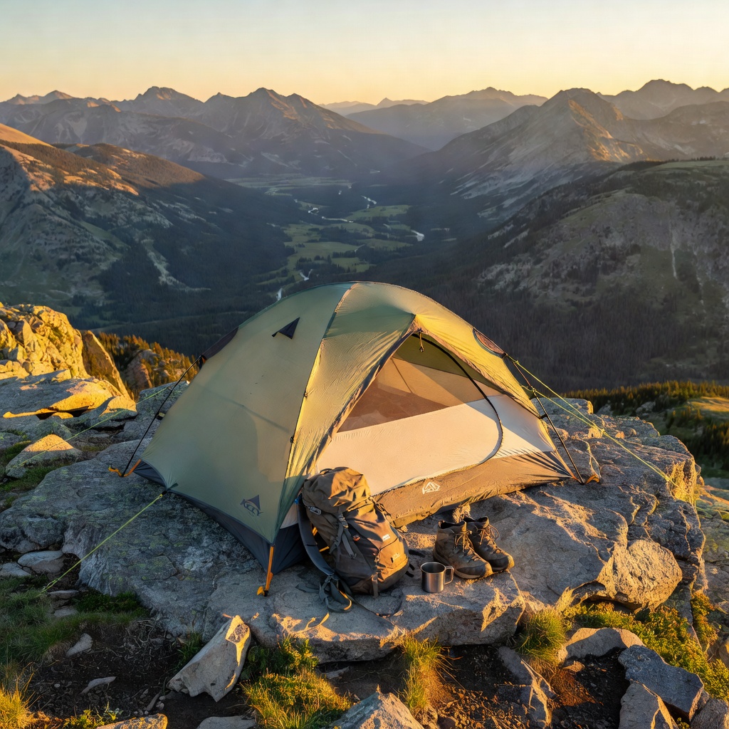 Kelty Late Start 2P Backpacking Tent – Lightweight Two Man Camping Tent Shelter with Quickcorners, Aluminum Poles, Waterproof Poly Fly