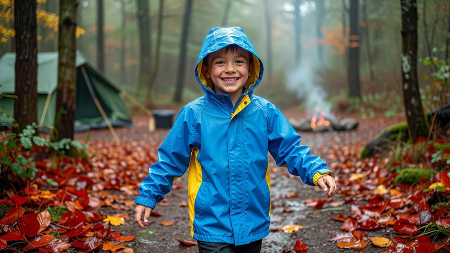 Columbia Youth Watertight rain jacket