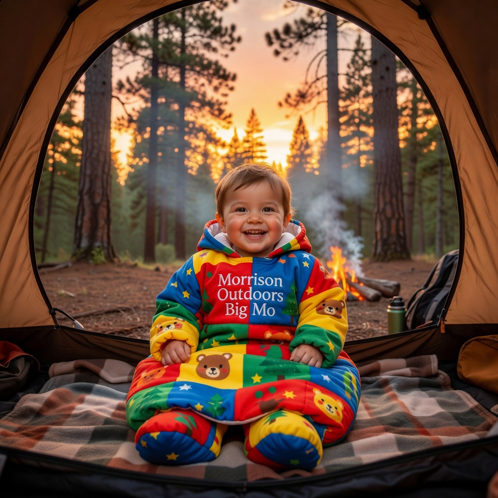 Morrison Outdoors Big Mo 40 Kids Sleeping Bag (Ages 2-4)