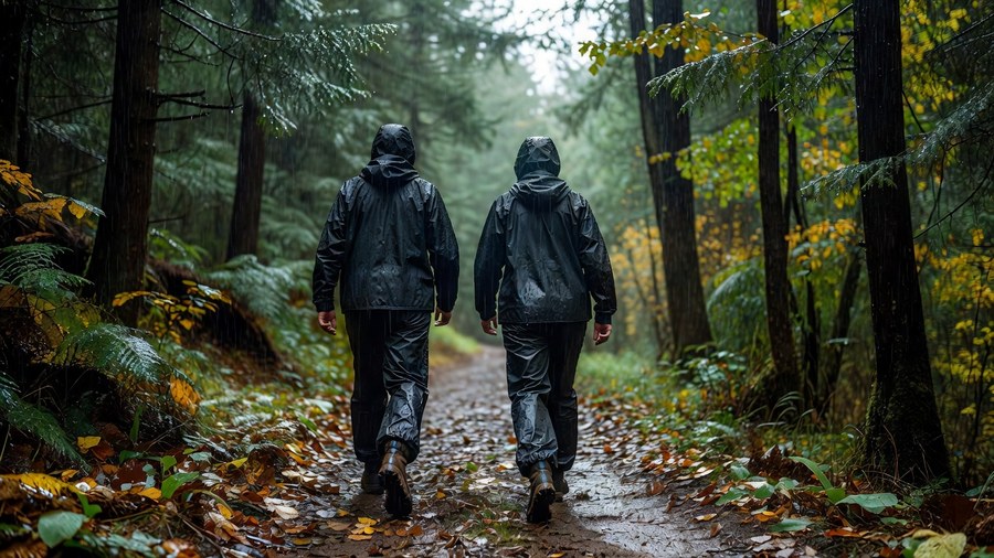 iCreek Men's Rain Pants — Packable Waterproof Overpants