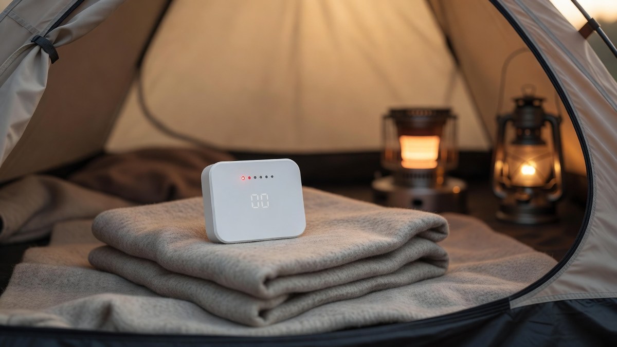 Kidde Carbon Monoxide Detector, AA Battery Powered, Portable for Travel or Home