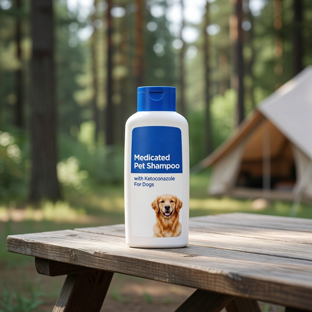 Nizoral Ketoconazole Pet Shampoo, 16 Oz, Chlorhexidine, Dogs & Cats | 1% Ketoconazole and 2% Chlorhexidine Gluconate treatment, antifungal, antimicrob