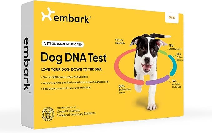 Embark Dog DNA Test Breed Identification Kit