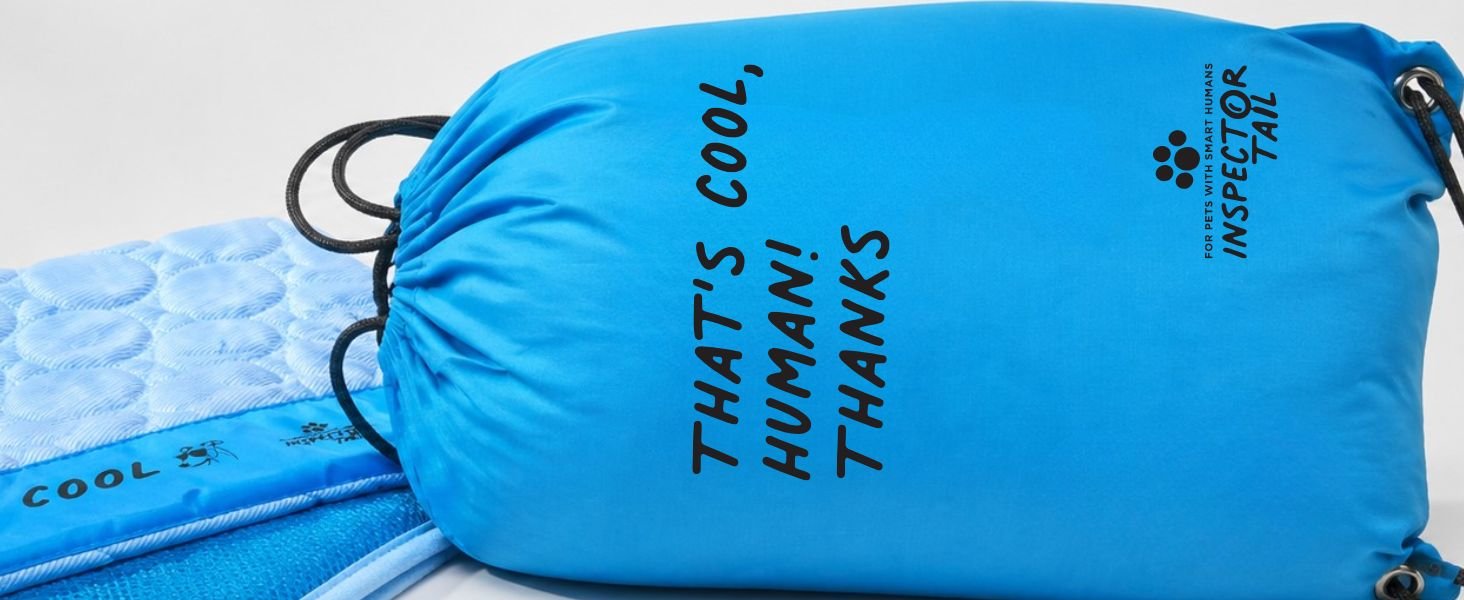 Inspector Tail cooling mat with carry bag - portable design