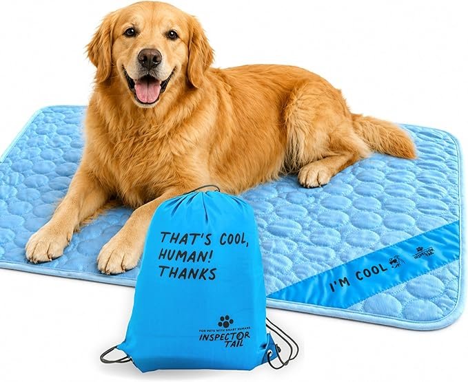 Inspector Tail Dog Cooling Mat - self-cooling pad for dogs