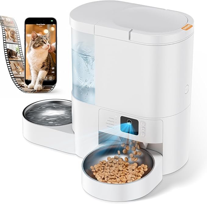 Smart Pet Care: This 2-in-1 Feeder with Camera Changes Everything-TrailMapz