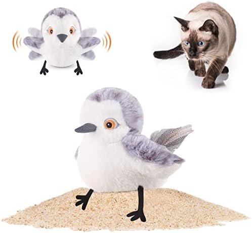 Potaroma Flapping Bird being played with by cat