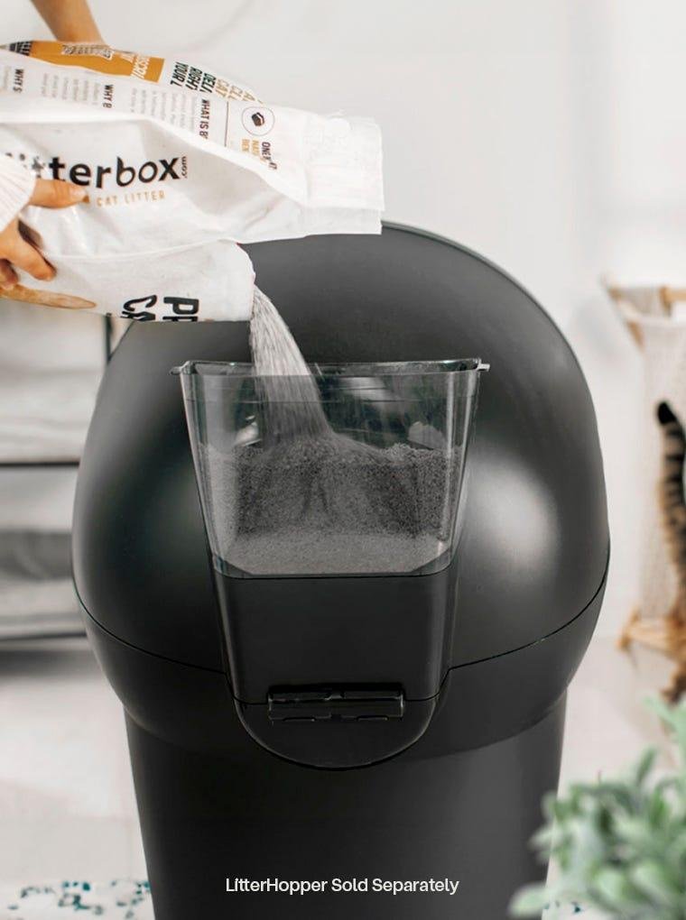Litter Robot 4 self-cleaning mechanism in action