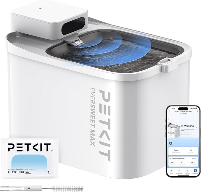 PETKIT EVERSWEET MAX cordless cat water fountain - main product view