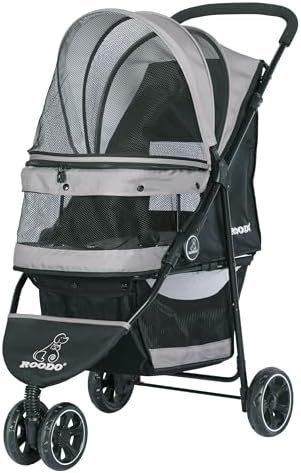 ROODO Pet Stroller - side view